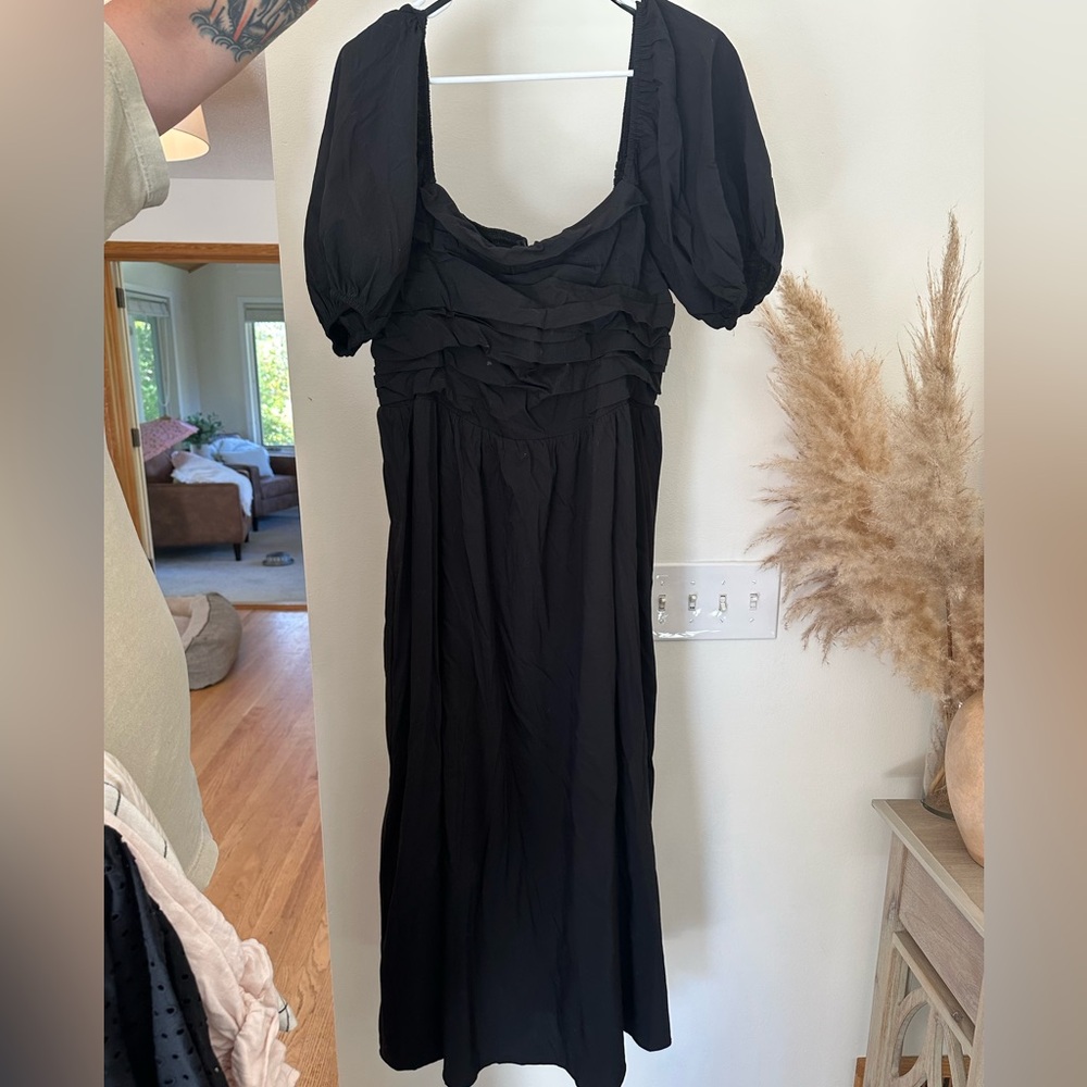 Petal & Pup Black Dress